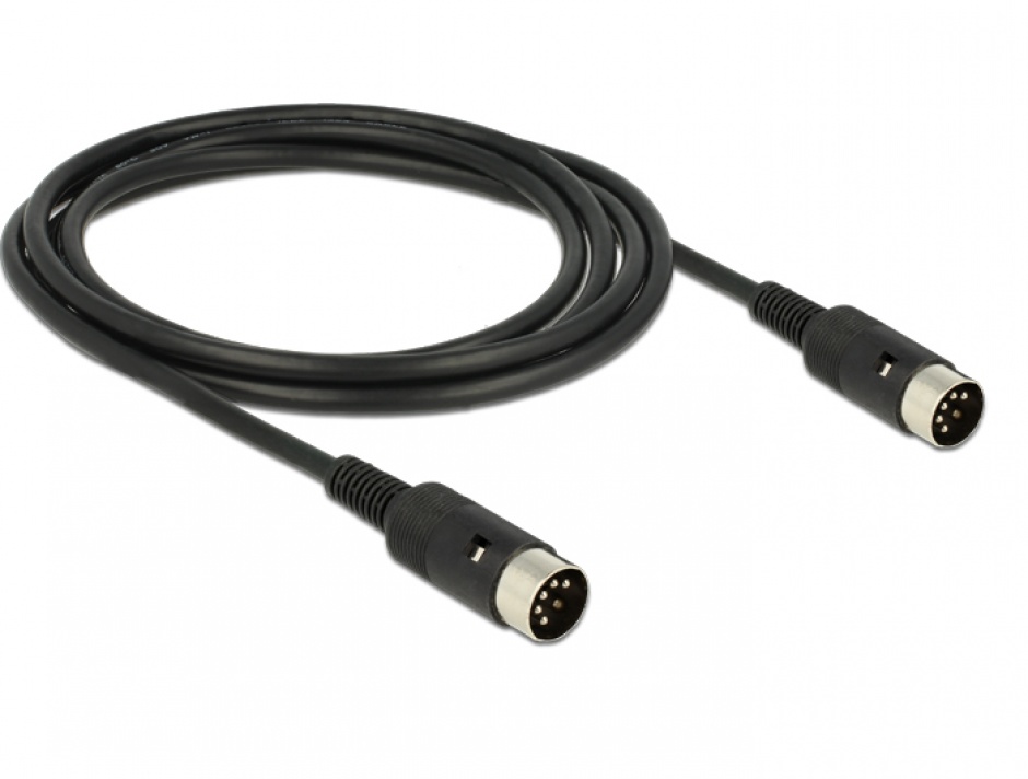 Imagine Cablu DIN 5 pini T-T 2.5m, Delock 84746-1