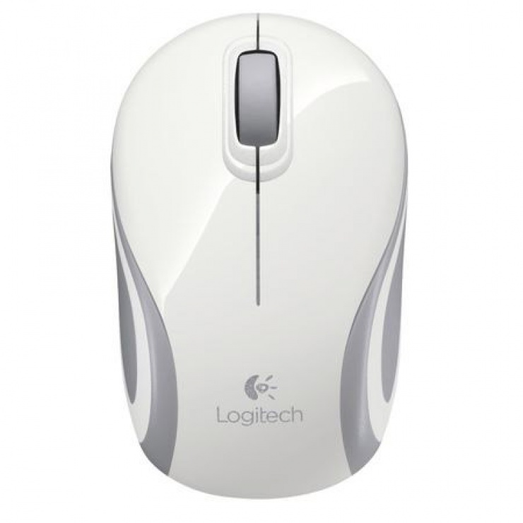 Imagine Mouse wireless Alb M187, Logitech