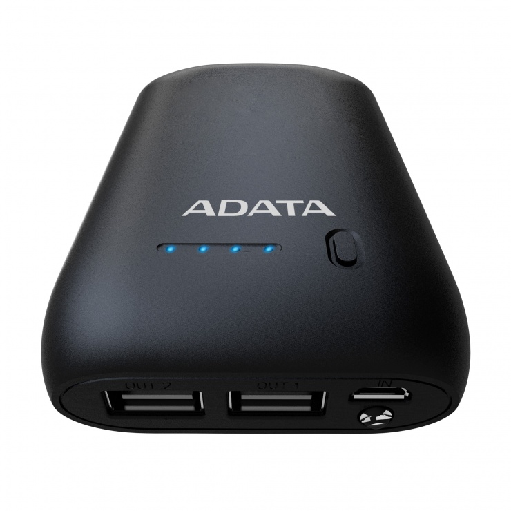 Imagine Power bank ADATA P10050 10.050 mAh 2 x USB + lanterna LED