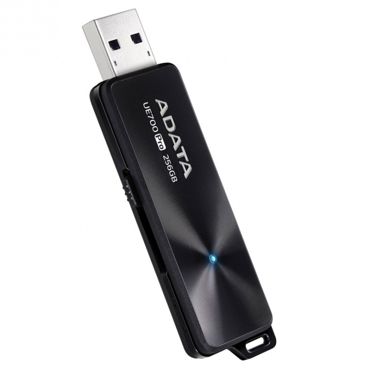 Imagine Stick USB 3.1 256GB retractabil Black, ADATA UE700 Pro-2
