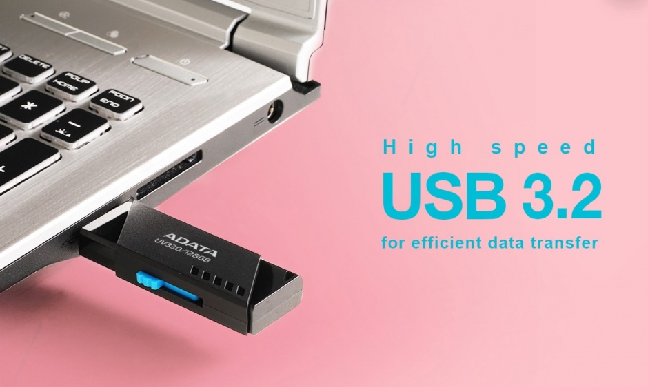 Imagine Stick USB 3.0 UV330 32GB Rosu, ADATA AUV330-32G-RRD-1