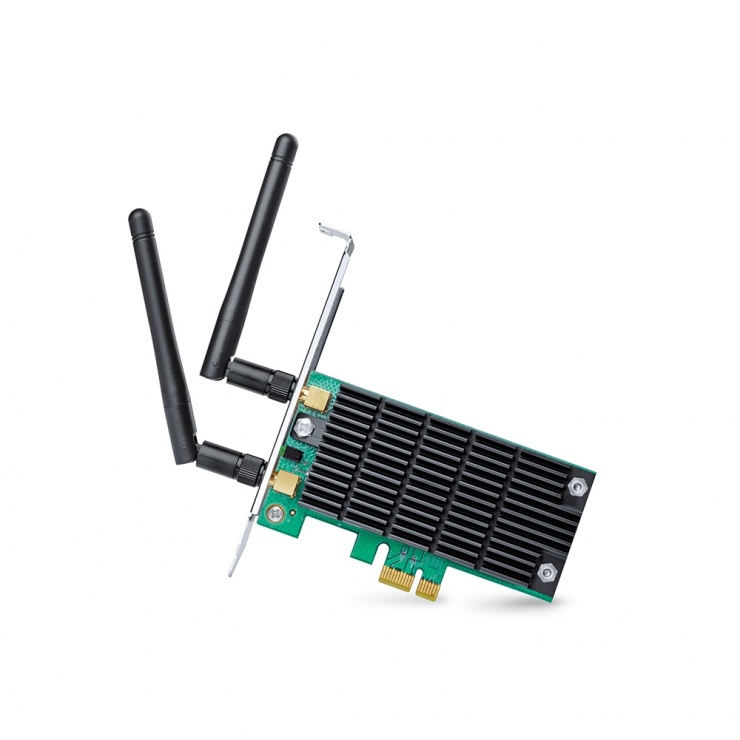 Imagine Placa retea wireless PCI Express AC1300 Dual Band, TP-LINK Archer T6E