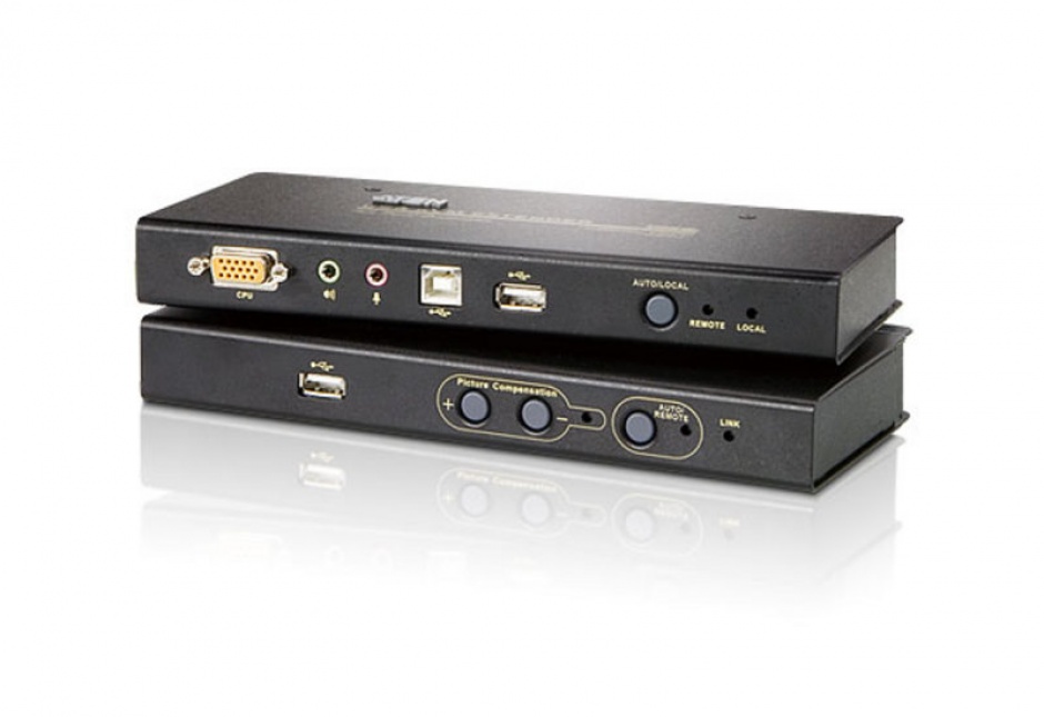 Imagine KVM Extender USB VGA/Audio Cat 5 maxim 250m, ATEN CE800B