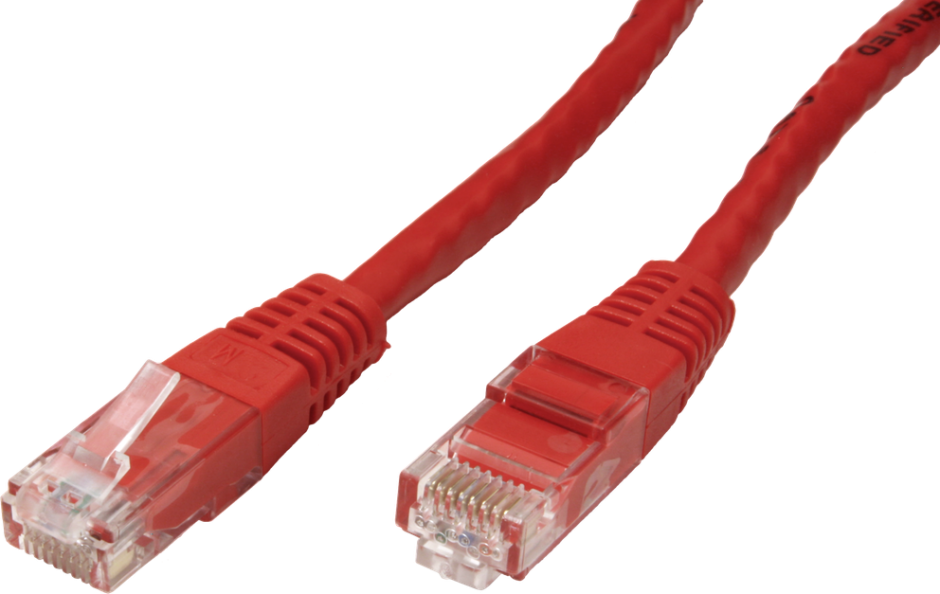Imagine Cablu de retea RJ45 MYCON UTP Cat.6 5m Rosu, CON1561-1