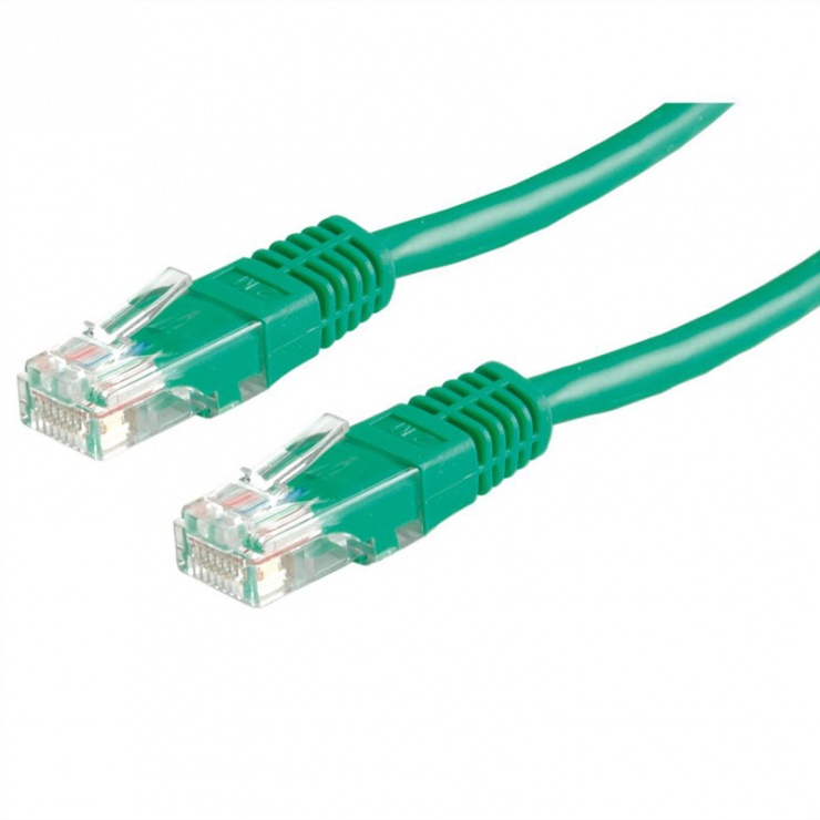 Imagine Cablu de retea RJ45 MYCON UTP Cat.6 1m Verde, CON1533