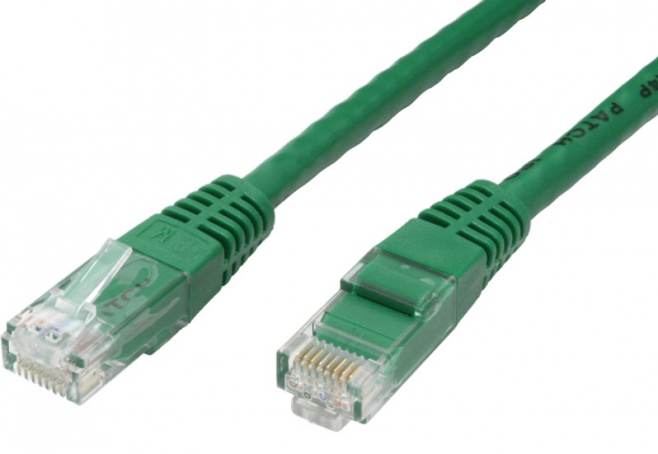 Imagine Cablu de retea RJ45 MYCON UTP Cat.6 3m Verde, CON1553-1