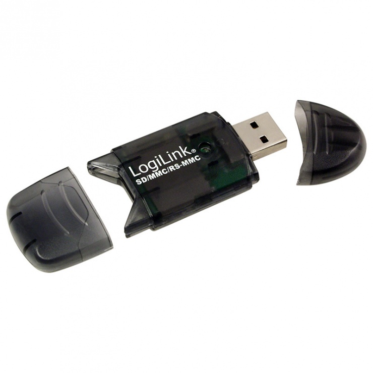 Imagine Cititor de carduri USB 2.0 la SD/MMC, Logilink CR0007