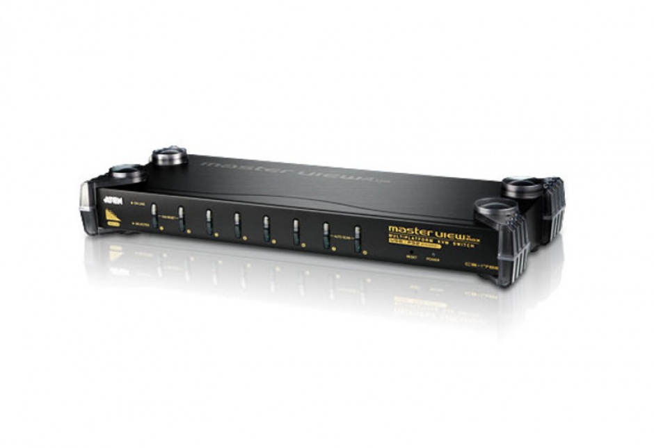 Imagine Distribuitor KVM PS/2-USB VGA/Audio 8 porturi, ATEN CS1758