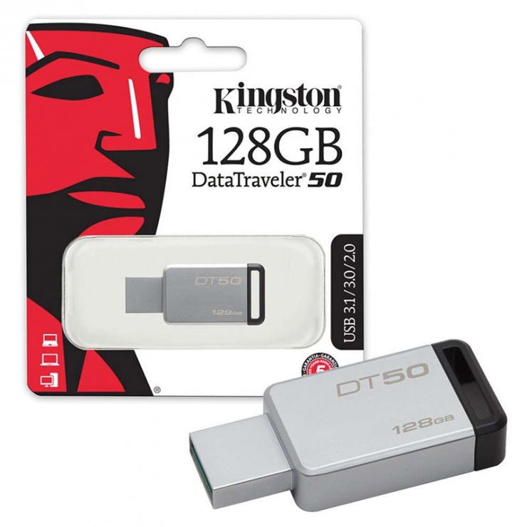 Imagine Stick USB 3.0 128GB KINGSTON DataTraveler50, DT50/128GB-2