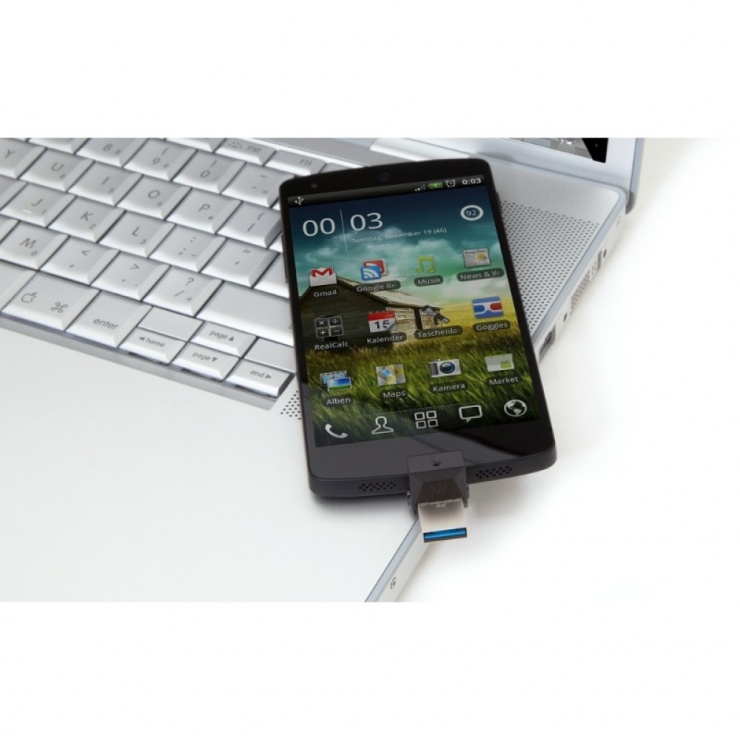 Imagine Stick USB 3.0 32GB KINGSTON DATA TRAVELER MicroDuo OTG, DTDUO3/32GB-3