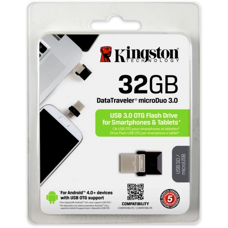 Imagine Stick USB 3.0 32GB KINGSTON DATA TRAVELER MicroDuo OTG, DTDUO3/32GB-4