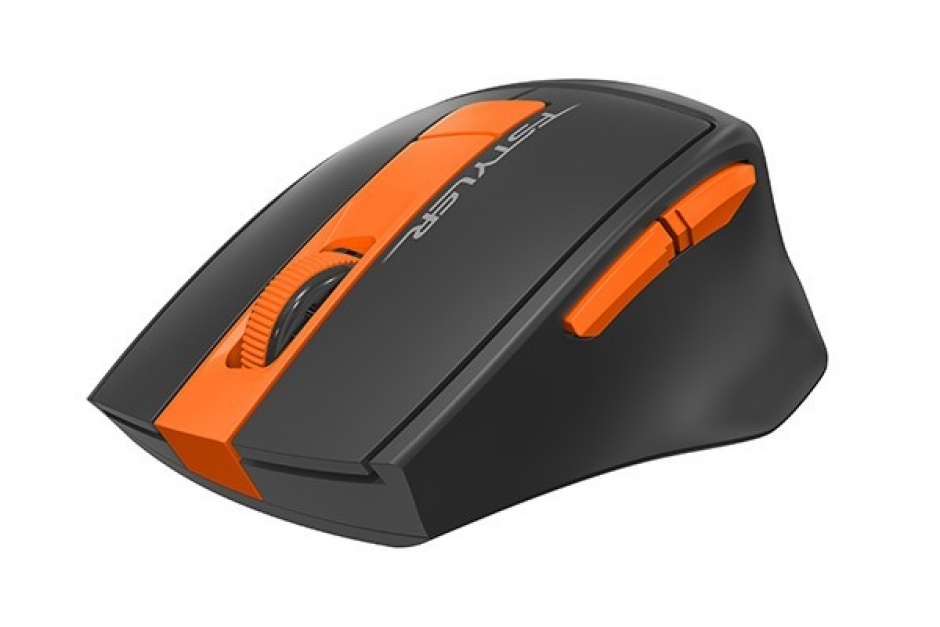 Imagine Mouse wireless A4Tech Fstyler Negru/Orange, FG30 Orange-2