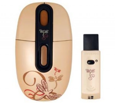 Imagine Mouse Wireless G-Cube Floral Fantasy: Fall, G7F-10F