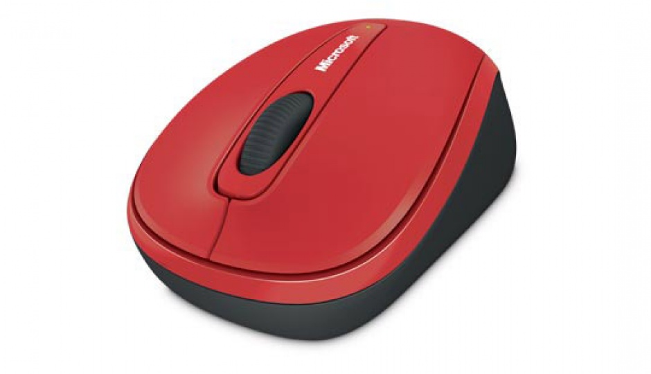 Imagine Mouse wireless Mobile 3500 Rosu, Microsoft