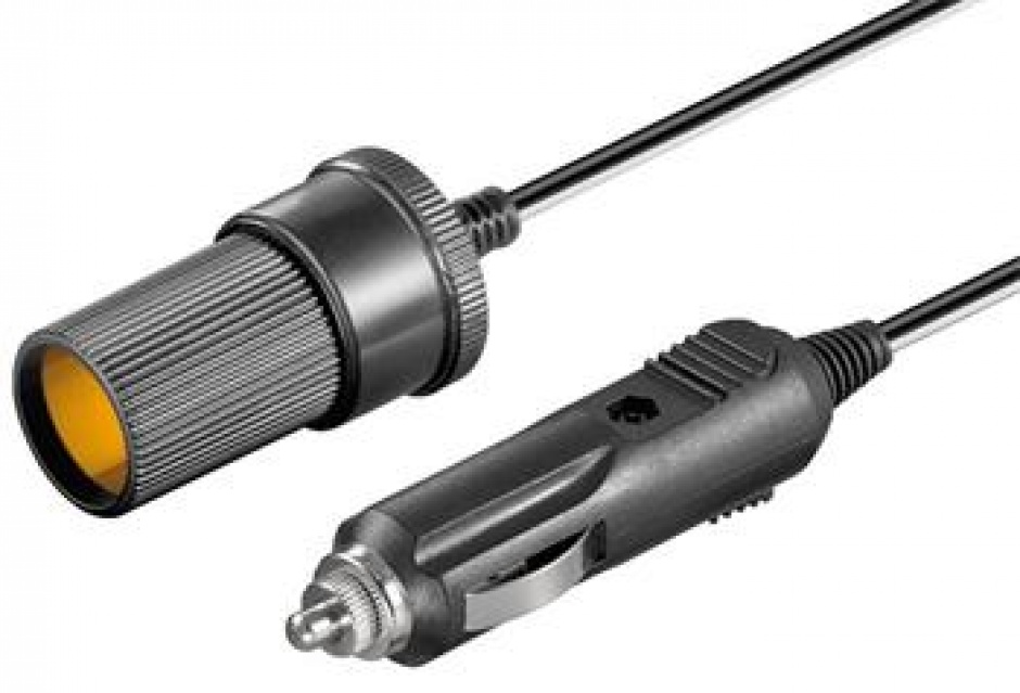 Imagine Cablu prelungitor priza auto (bricheta) 1.5m, 12V, 2,5A, KCAR-02