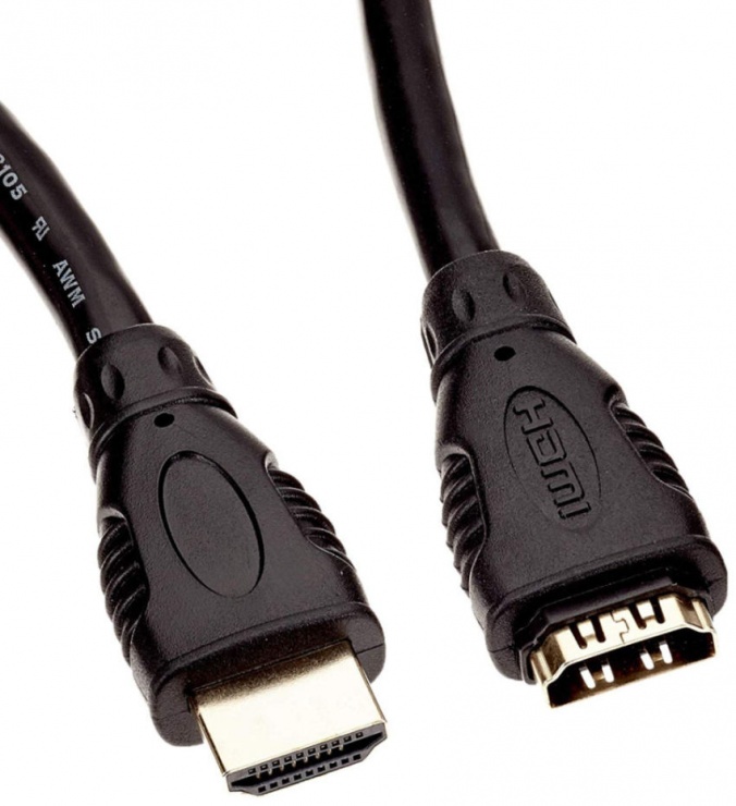 Imagine Cablu prelungitor HDMI v1.4 T-M 10m Negru, KPHDMF10