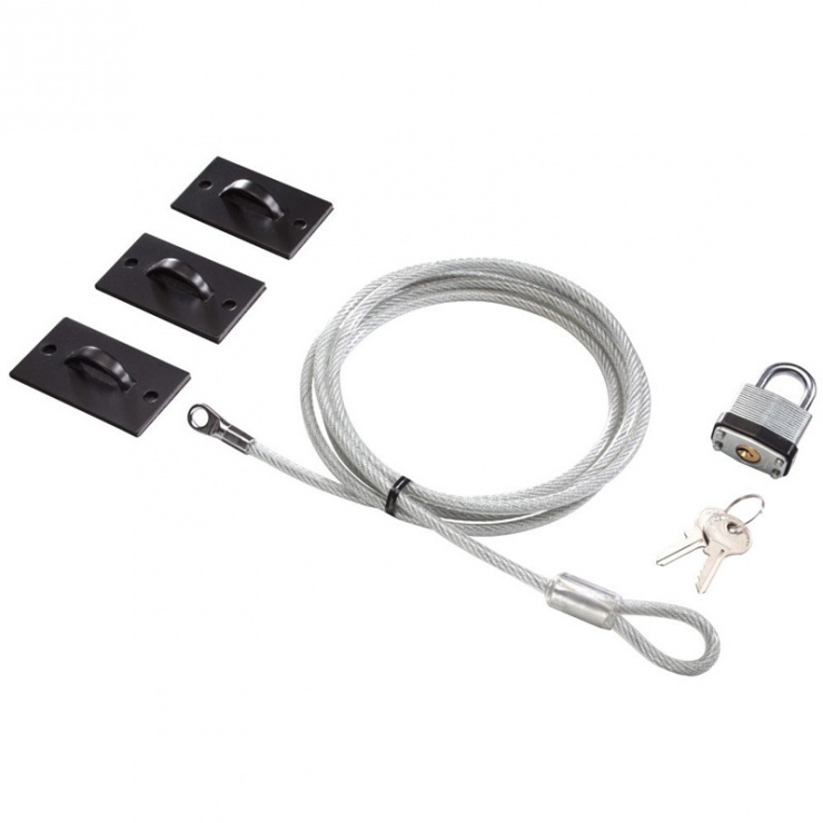 Imagine Kit cablu antifurt cu cheie, Lindy L20275-1