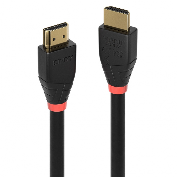 Imagine Cablu HDMI activ v2.0 4K T-T 10m Negru, Lindy L41071 