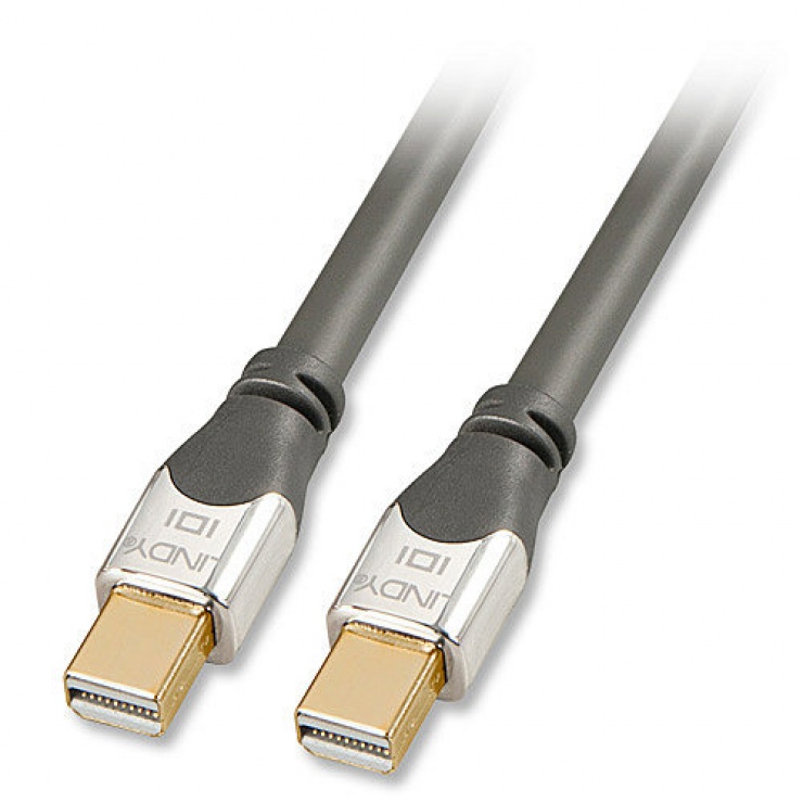 Imagine Cablu Mini Displayport CROMO T-T 5m, Lindy L41544