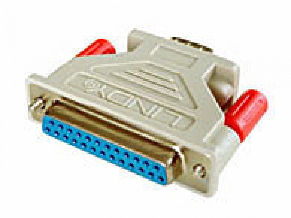 Imagine Adaptor serial DB25 la DB9 M-T, Lindy L70030