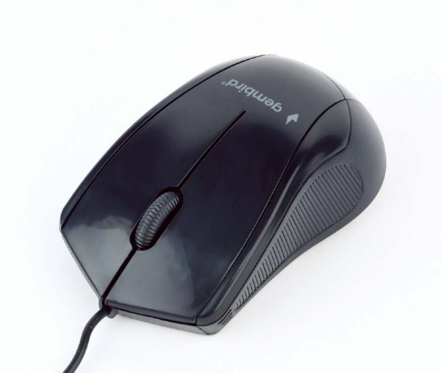 Imagine Mouse optic USB Negru, Gembird MUS-3B-02-1