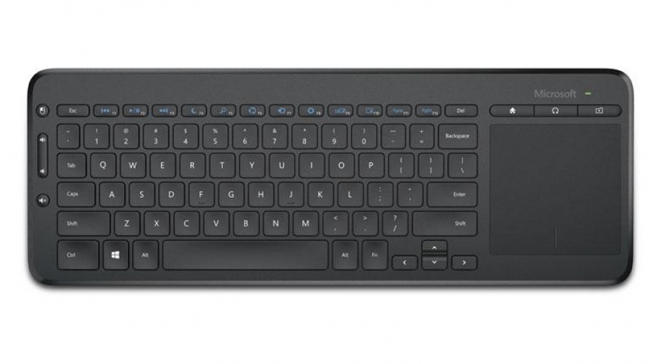 Imagine Tastatura Microsoft Wireless All-in-One negru, N9Z-00022