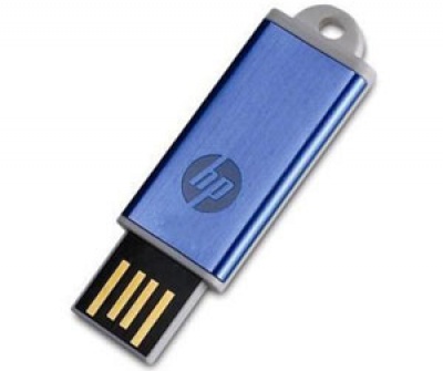 Imagine USB Flash HP v135w 16GB, light blue