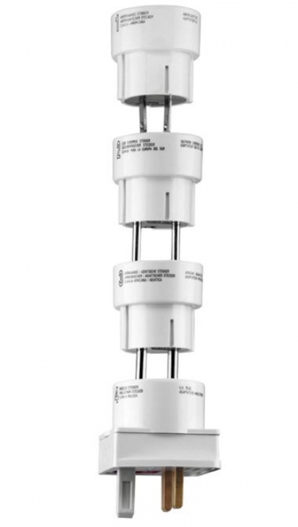 Imagine Kit de adaptoare universale USA, UK, Europa pentru calatorie, Goobay 51043