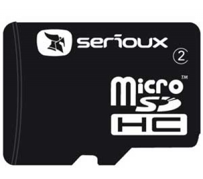 Imagine Card memorie Serioux microSDHC 8GB, adaptor SD, class 2