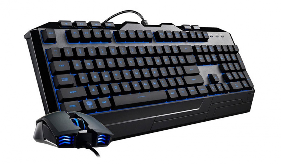 Imagine Kit tastatura si mouse USB COOLER MASTER Devastator 3 RGB LED-14