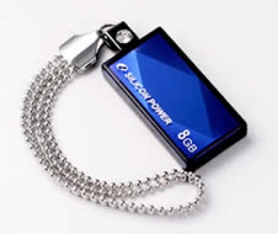 Imagine Silicon Power USB flash drive Touch 810 blue 8GB