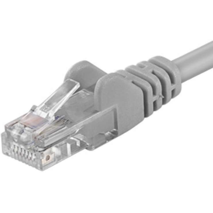 Imagine Cablu de retea UTP cat 6 1.5m gri, sp6utp015