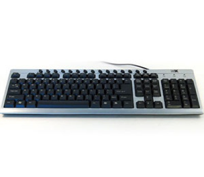 Imagine Tastatura Serioux USB+PS/2 Multimedia Black-Silve, SRXK-9400M-CBSB