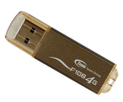 Imagine USB flash Team Group F108 4GB, maro