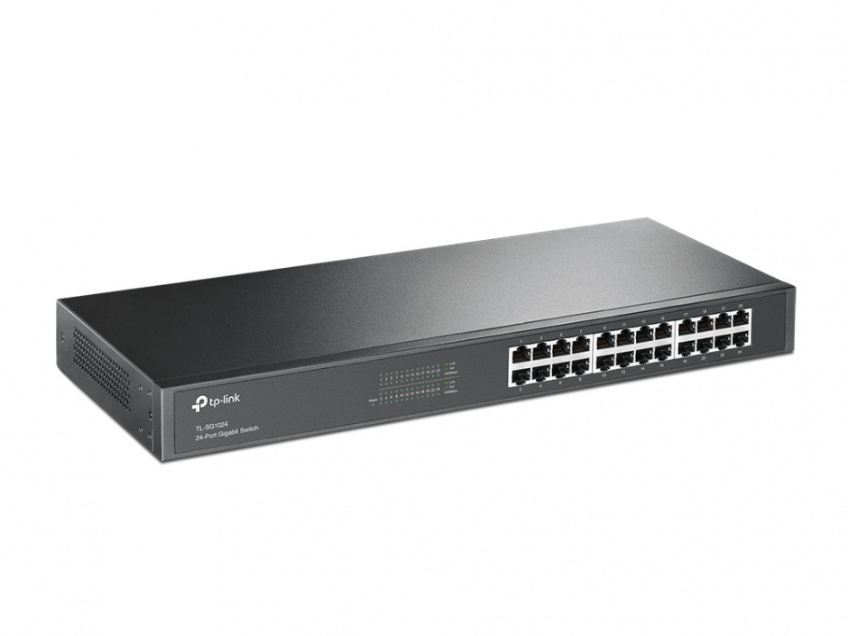 Imagine Switch 24 Porturi Gigabit, TP-LINK TL-SG1024-1