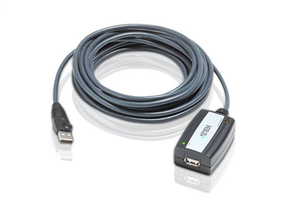 Imagine Cablu prelungitor activ USB 2.0-A T-M 5m, ATEN UE250