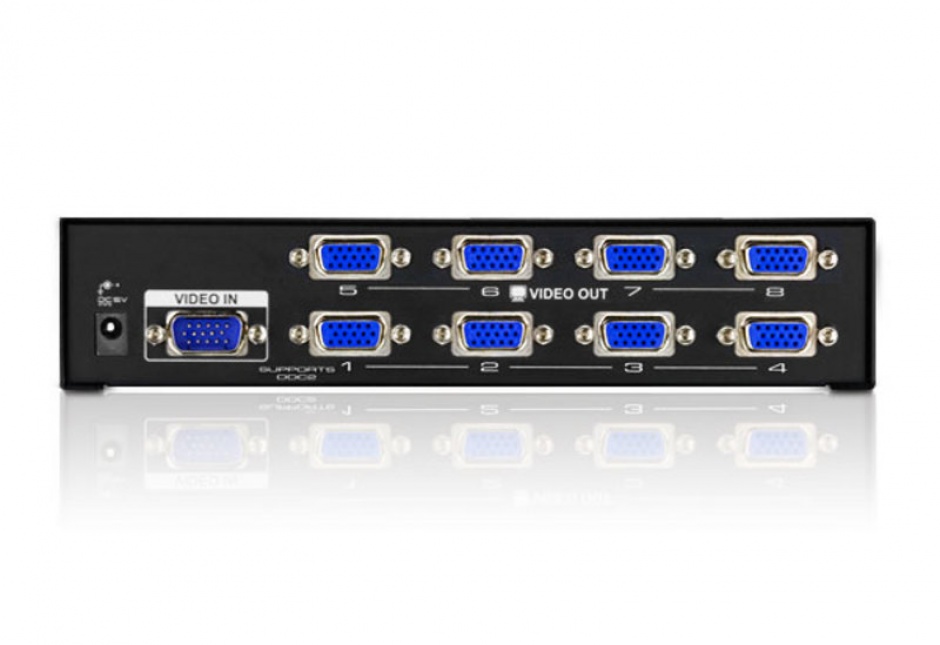 Imagine Multiplicator VGA 8 porturi, 450Mhz, ATEN VS138A-1