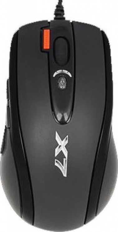 Imagine Mouse Laser USB X7 Oscar Black, A4Tech XL-750BK