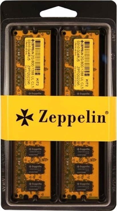 Imagine Memorie DDR2/800 2GB (kit 2x1024M), Zeppelin ZE-DDR2-2G800-KIT