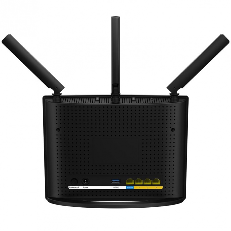 Imagine Router wireless Dual Band AC1900 3 antene 1900Mbps, Tenda AC15