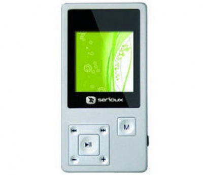 Imagine MP4 Player Serioux S51 2GB, 1.5 inch, silver, SRX-S51MP2G-SL