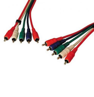Imagine Cablu Component video (RBG) + audio, Roline, 3.0m