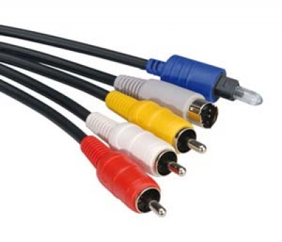 Imagine Set cablu audio-video Toslink, Roline 11.09.4373