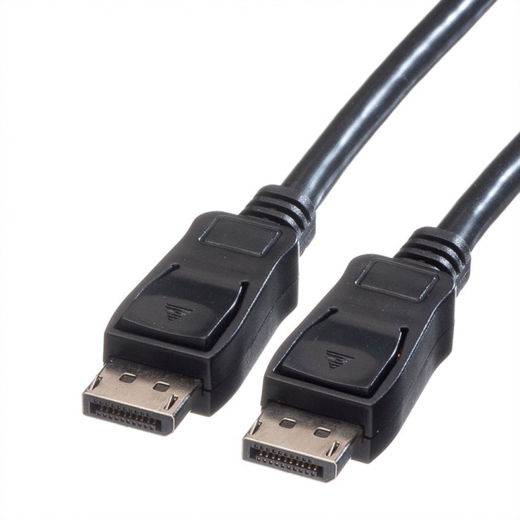 Imagine Cablu DisplayPort v1.2 Ultra HD 4K T-T ecranat 10m Negru, Value 11.99.5609