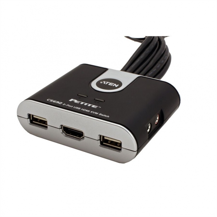 Imagine Switch KVM USB HDMI Audio/Video 2 porturi, Aten CS692-5