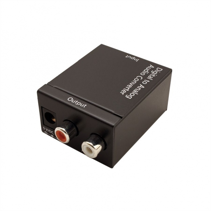 Imagine Convertor audio Digital S/PDIF la Analog RCA, Value 14.99.3441-3