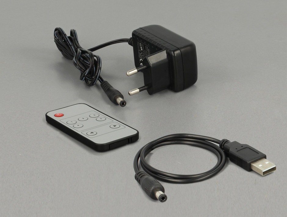 Imagine Switch HDMI 5 porturi cu telecomanda UHD 4K, Delock 18685