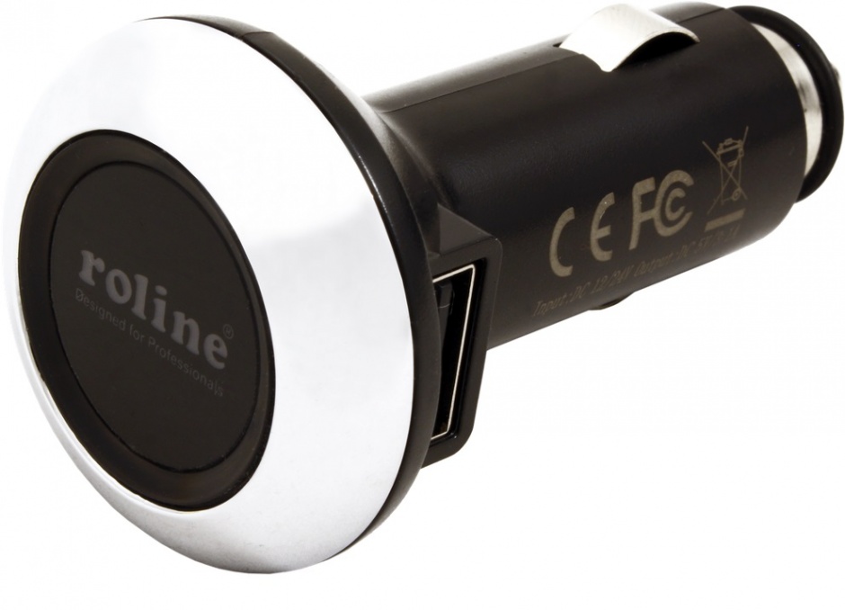 Imagine Incarcator auto 2 x USB LED 15W 3.1A, Roline 19.07.1055