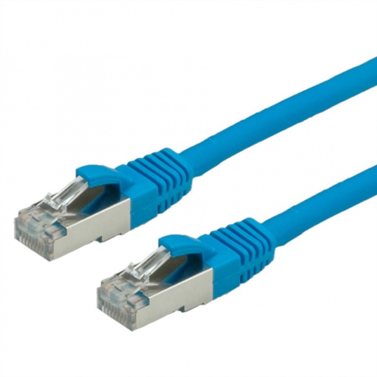 Imagine Cablu retea SFTP Value Cat.6 albastru, LSOH, 1.5m, 21.99.0715
