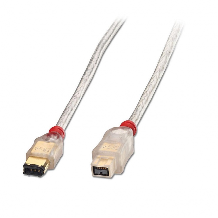 Imagine Cablu FireWire Premium 9 pini la 6 pini, 10m, Lindy L30770
